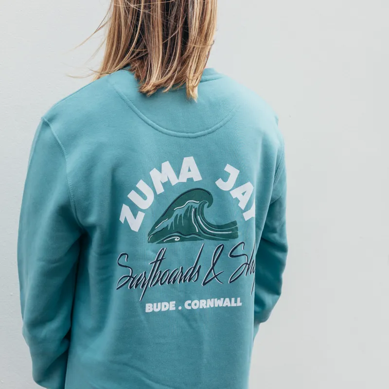 Zuma Jay Coast Crew Teal-2